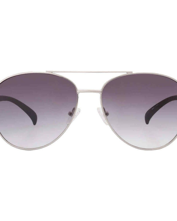 Gray Metal Sunglasses