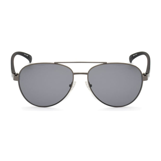 Gray Metal Sunglasses
