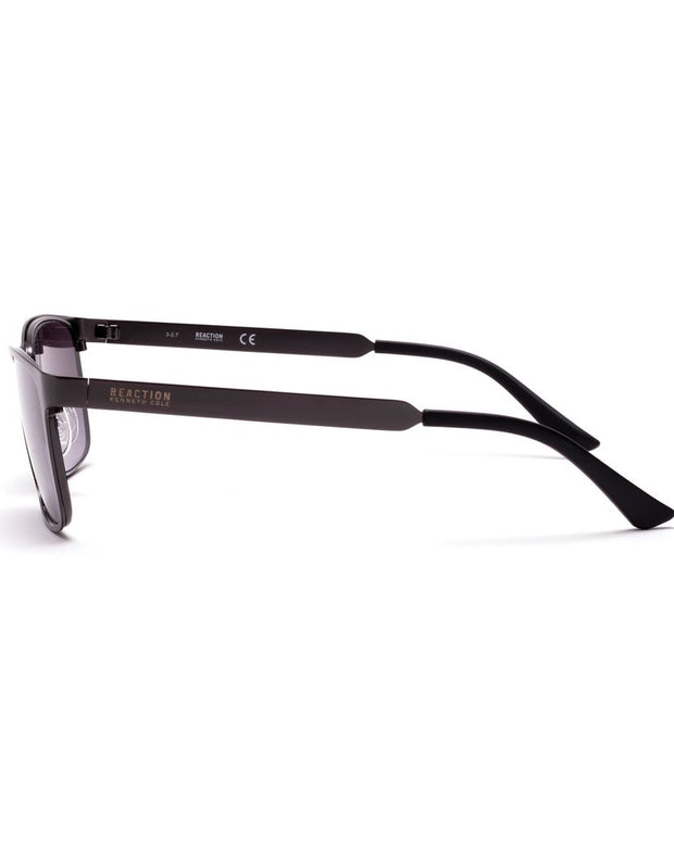 Gray Metal Sunglasses