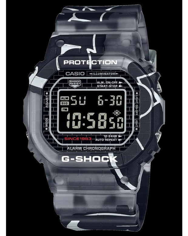 Gray Resin Digital Watch