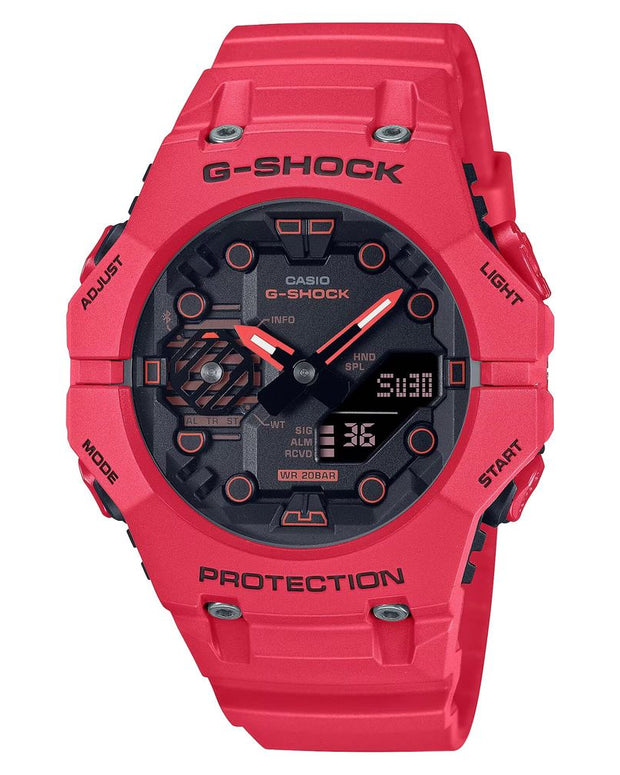 Red Resin Sport Watch
