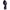Black Goatskin Sandal