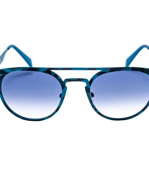 Blue Metal Sunglasses