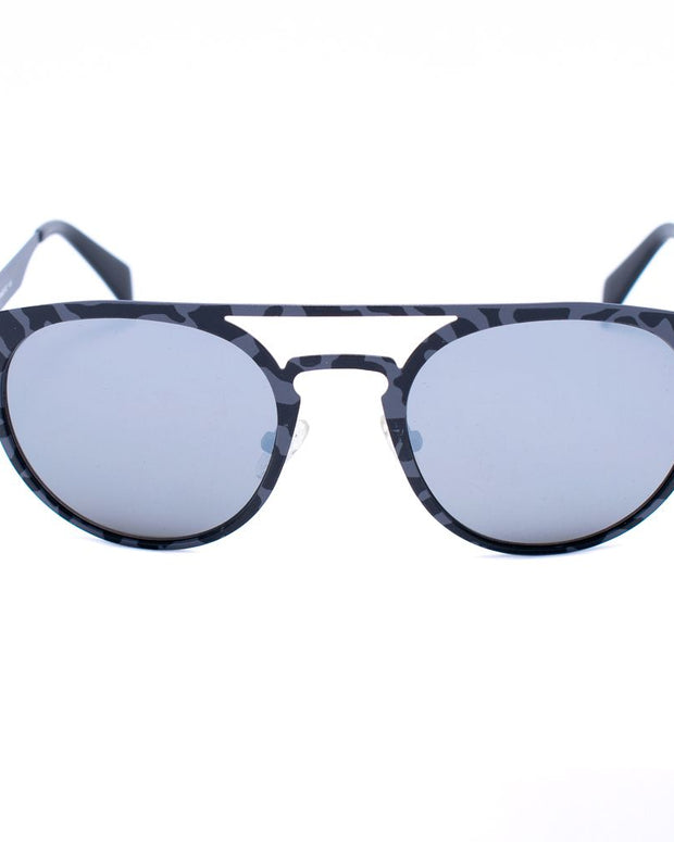 Gray Metal Sunglasses