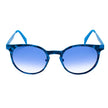 Blue Metal Sunglasses