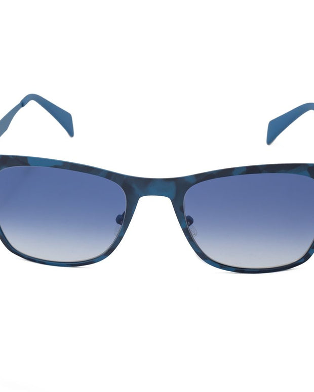 Blue Metal Sunglasses