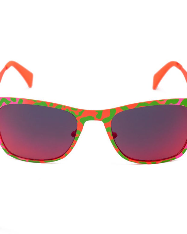 Green Metal Sunglasses