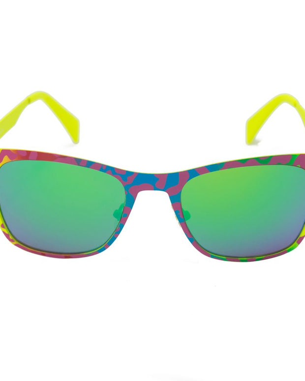 Multicolor Metal Sunglasses