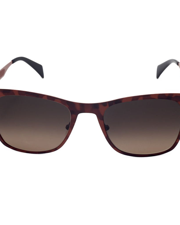 Brown Metal Sunglasses