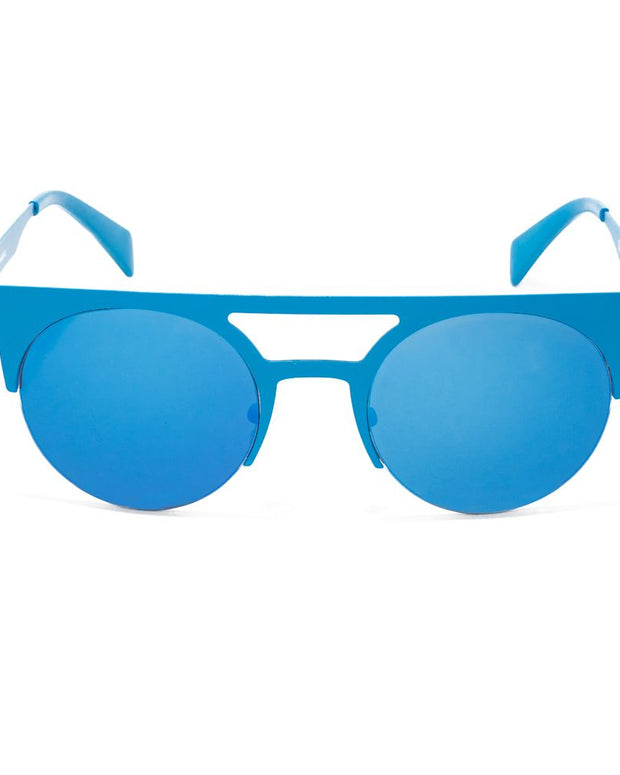 Blue Metal Sunglasses
