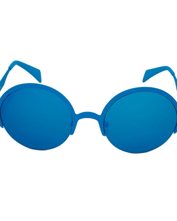 Blue Metal Sunglasses