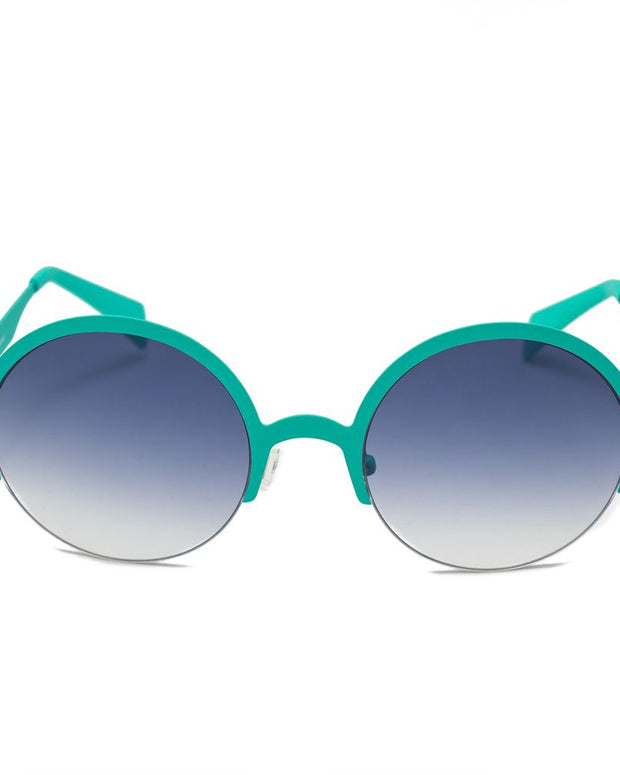 Blue Metal Sunglasses
