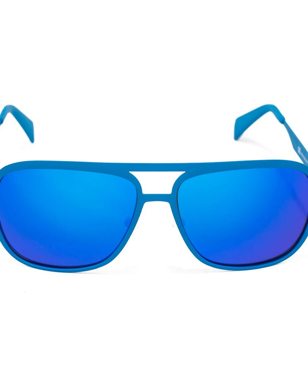 Blue Metal Sunglasses