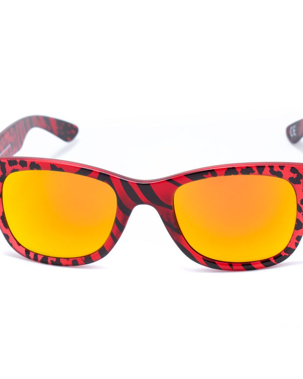 Red Acetate Sunglasses