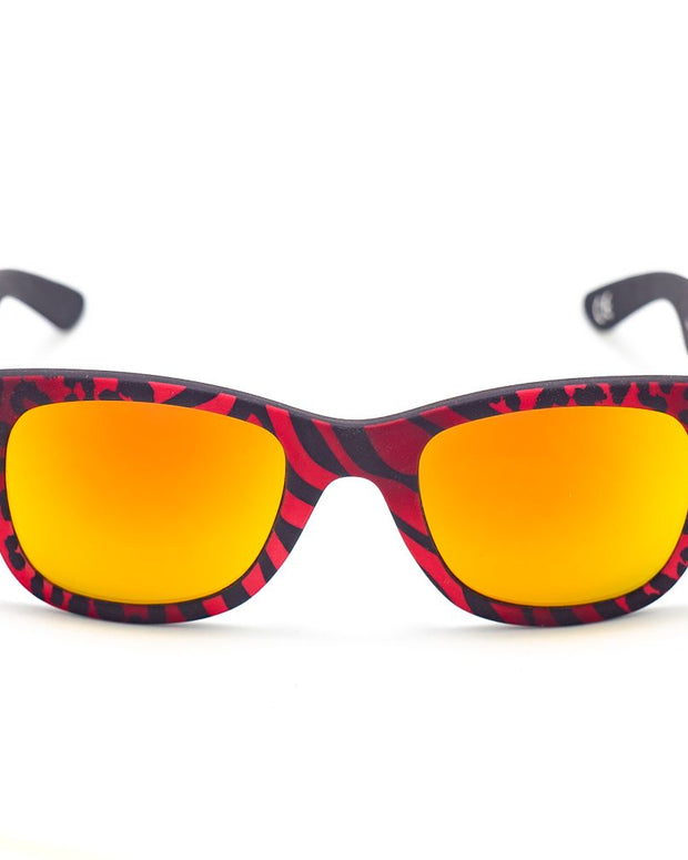 Red Acetate Sunglasses