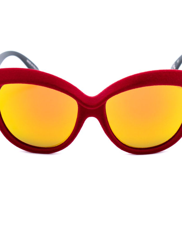 Red Acetate Sunglasses