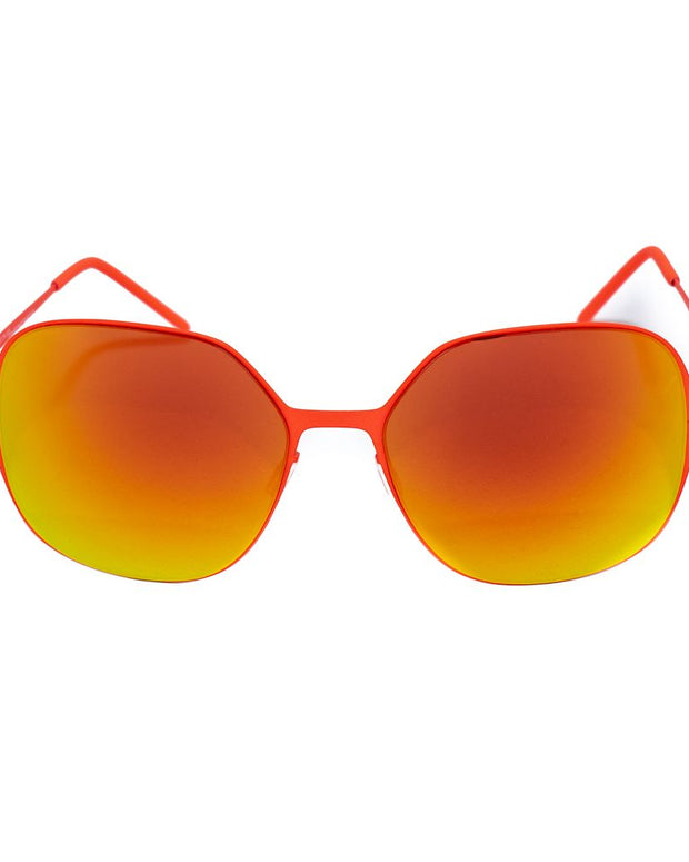 Red Metal Sunglasses