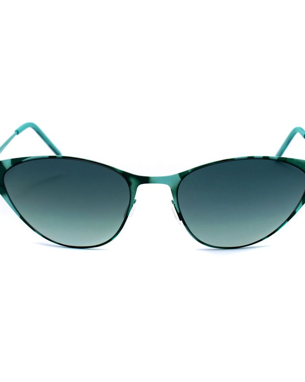 Green Metal Sunglasses