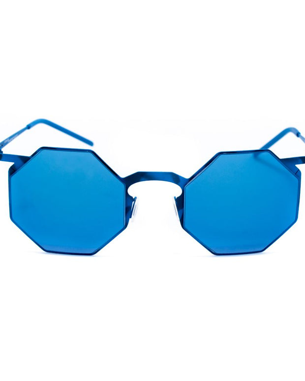 Blue Metal Sunglasses