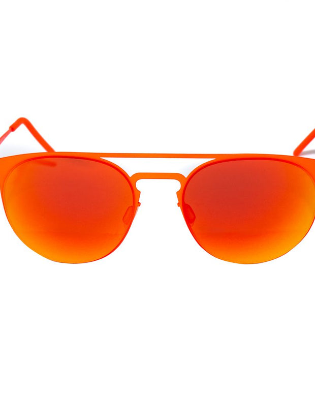 Orange Metal Sunglasses