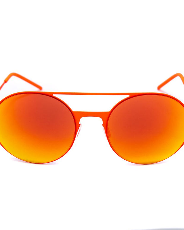 Orange Metal Sunglasses