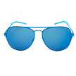 Blue Metal Sunglasses