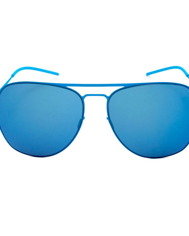 Blue Metal Sunglasses