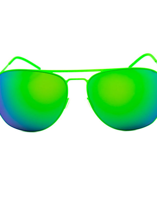 Green Metal Sunglasses