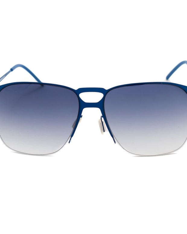 Blue Metal Sunglasses