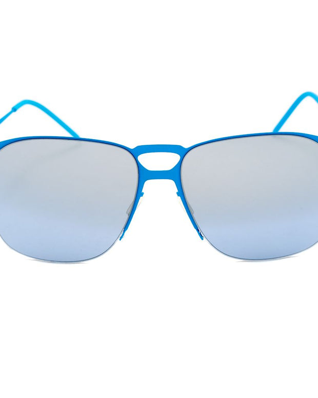 Blue Metal Sunglasses