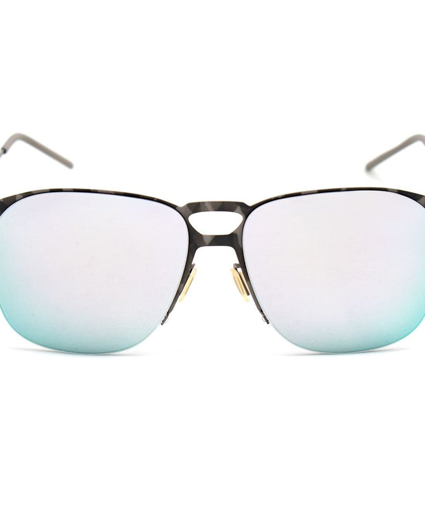 Gray Metal Sunglasses