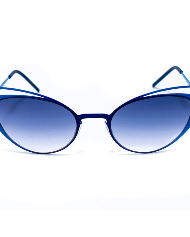 Blue Metal Sunglasses