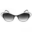Black Metal Sunglasses