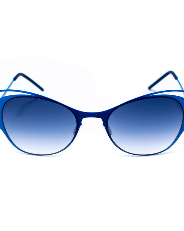 Blue Metal Sunglasses