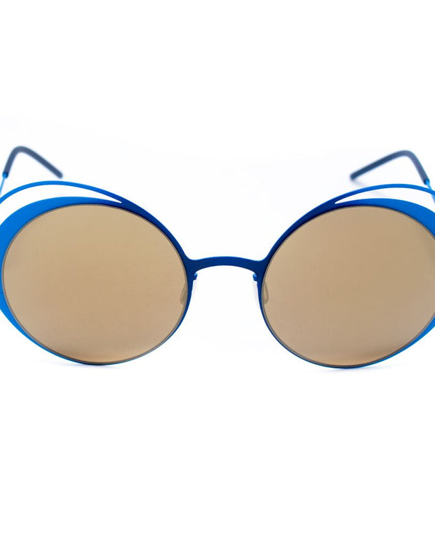 Blue Metal Sunglasses