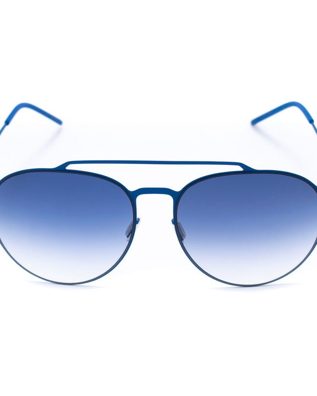 Blue Metal Sunglasses