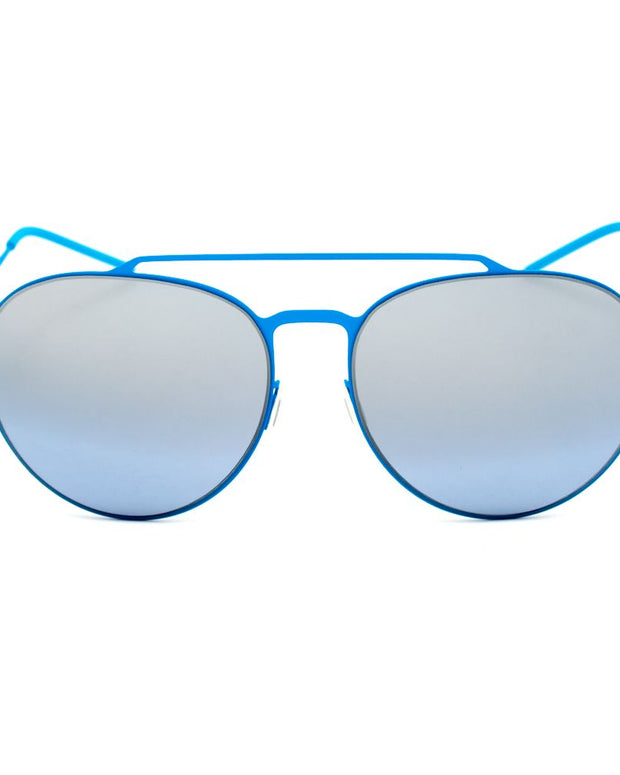 Blue Metal Sunglasses
