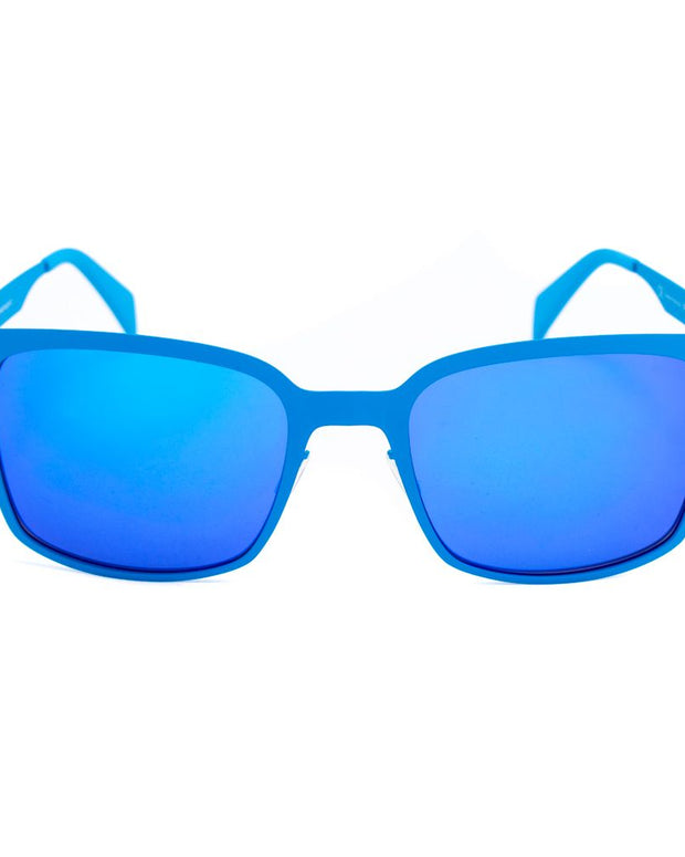 Blue Metal Sunglasses