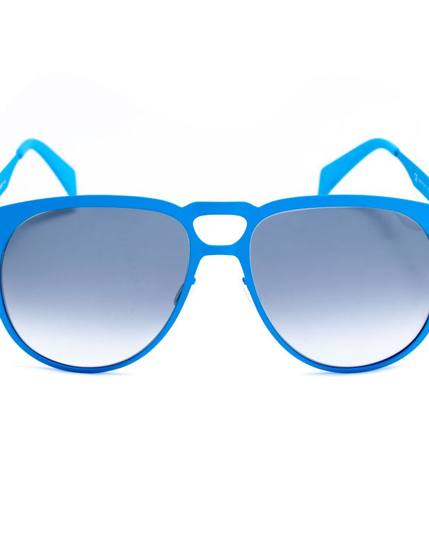 Blue Metal Sunglasses