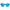 Blue Metal Sunglasses