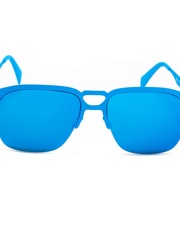 Blue Metal Sunglasses