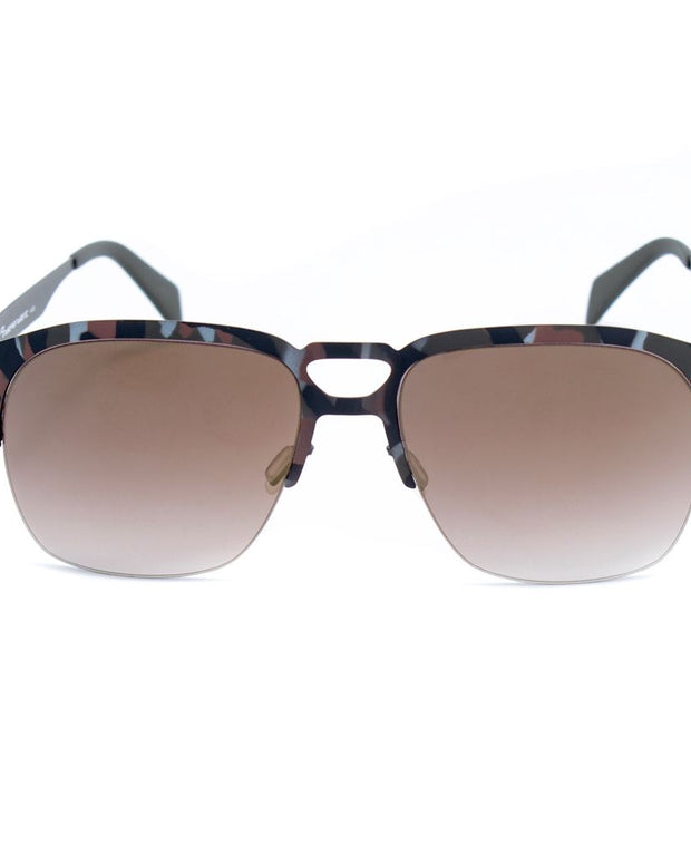 Gray Metal Sunglasses