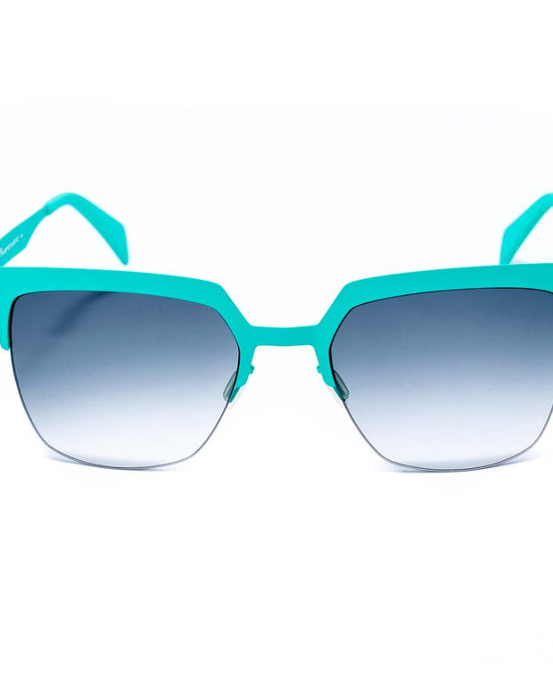 Green Metal Sunglasses