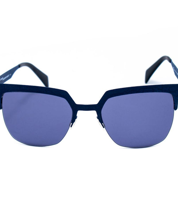Blue Metal Sunglasses