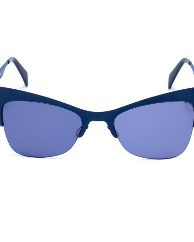 Blue Metal Sunglasses