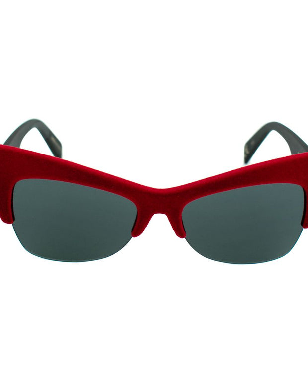Red Acetate Sunglasses