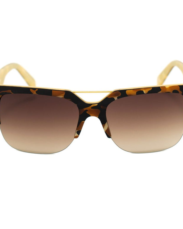 Brown Acetate Sunglasses