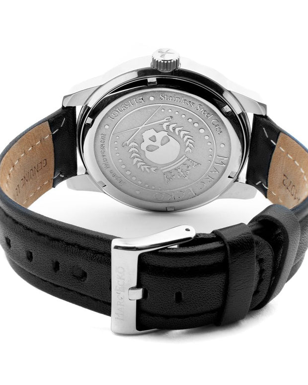 Black Leather Watch