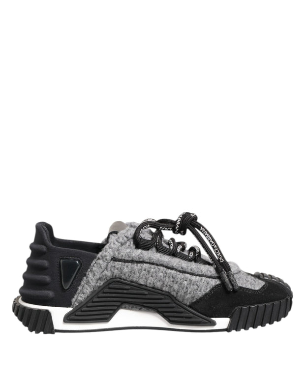 Black Gray NS1 Low Top Sneakers Shoes
