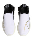 White Black Low Top Sorrento Sneakers Shoes